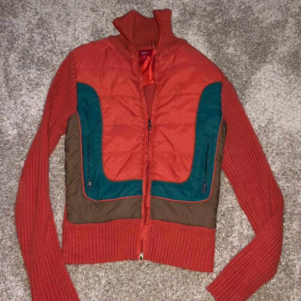 Retro orange jacket